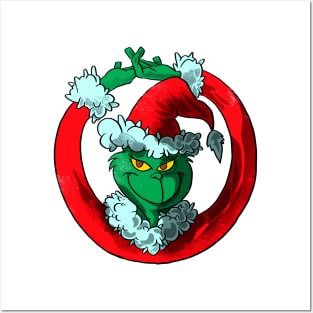 Grinch Christmas Posters and Art